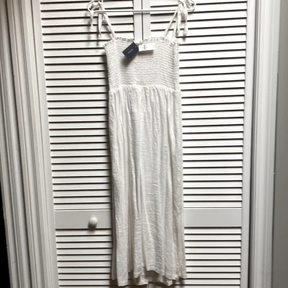 NWT 100% linen white summer dress ☀️🌈 - Picture 2 of 3